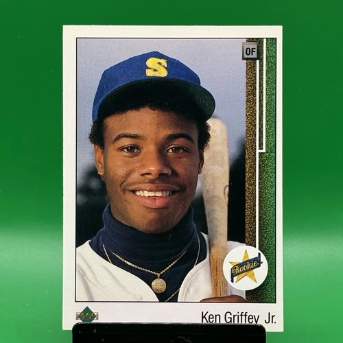 1989 Upper Deck - Star Rookie Ken Griffey Jr #1 Mariners (RC) ROOKIE \*CLEAN\*