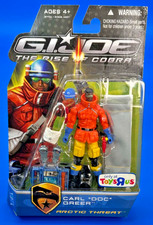 2009 GI Joe The Rise of Cobra CARL DOC GREER Arctic Threat TRU Exclusive MOC