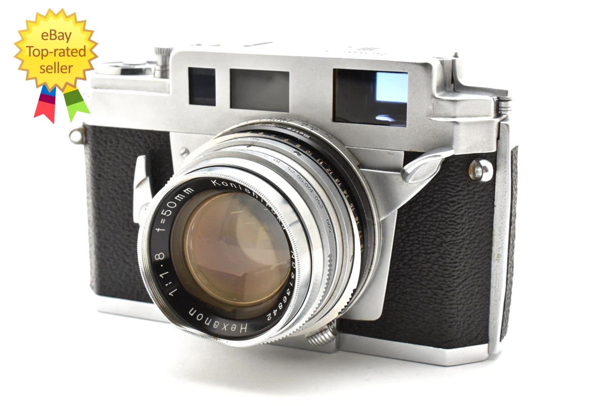 Konicaコニカ IIIA Hexanon 50mm F1.8 整備済４ KONICA コニカ IIIA 3A HEXANON 50mm 1.8 ジャンク Konica Hexanon
