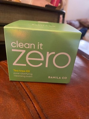 NIB Clean it Zero Tea Tree-ex Pore Clarifying Cleansing Balm 100 ml!