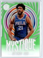 2019-20 Panini Illusions Mystique Green #5 Joel Embiid 76ers