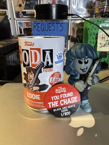 Funko Vinyl Soda: Eddie Chase Limited Edition Stranger Things Figure with Can