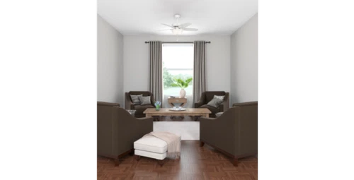 Hunter Fans - Builder 42 Inch Ceiling Fan with LED Light Kit and Pull Chain-Snow - Picture 2 of 4