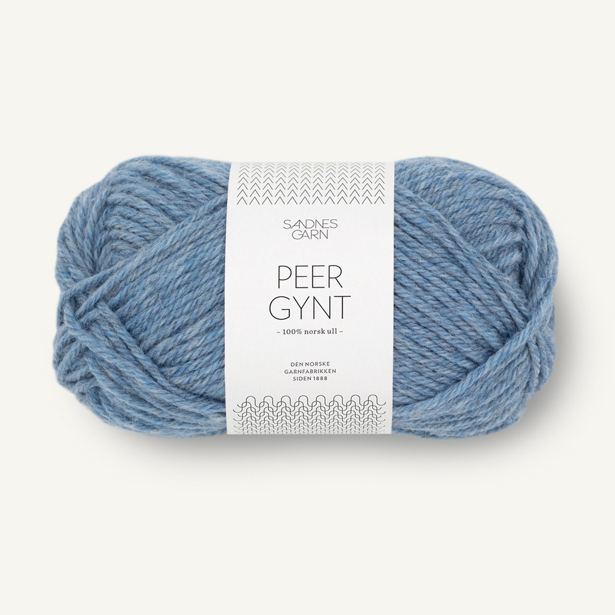 Peer Gynt by Sandnes Garn - Blåmelert (6324) - 50 g / approx. 91 m Wool