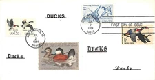 RW48 1981 Duck Stamp Uncacheted slightly oversized envelope, dual  [262135]
