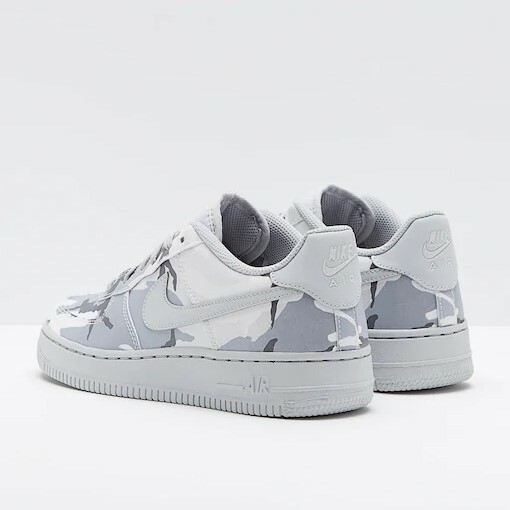 Nike air force 1 2025 lv8 gs white camo