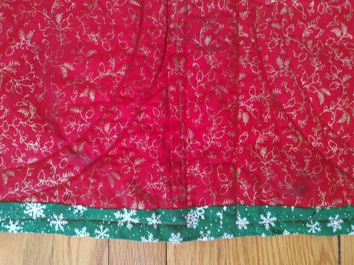 Christmas Norman Rockwell Santa Quilted Handmade Table Runner 66" X 16.5" - Picture 19 of 21