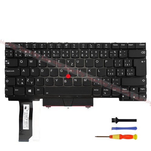 US UK Spanish French Backlit Keyboard for Lenovo Thinkpad E14 Gen2 Gen3 Gen4 - Picture 23 of 40