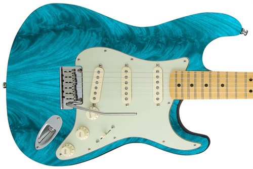 Guitar Skin Axe Wrap Re-skin Vinyl Decal DIY Teal Quilted Mahogany GS - 202 - Picture 11 of 47