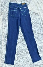 Vintage 1970's Star Stitched Pocket Ladies Jeans Waist 28