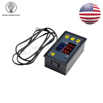 W3230 Digital Temperature Controller Thermostat 20A DC 12V 24V  AC110-220V US