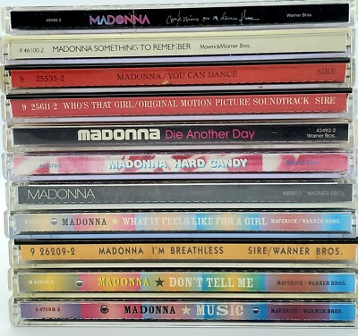 Madonna 11 CD Bundle | eBay