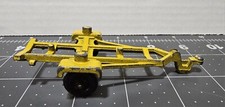 Vintage TootsieToy Boat Trailer 1:43 Scale Yellow Made In USA In 1969