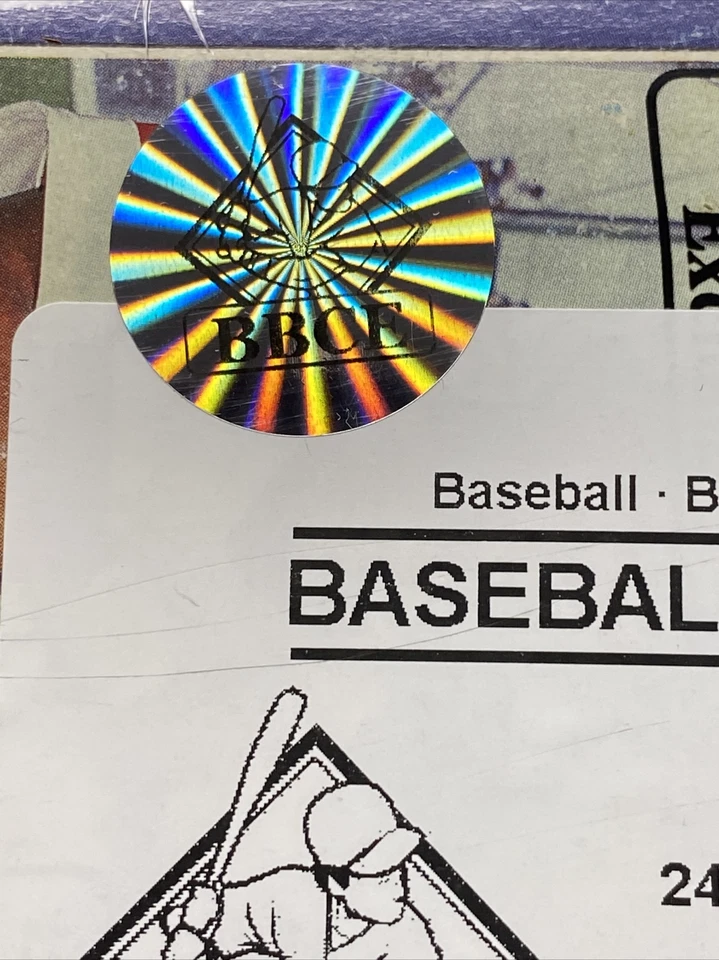 1986 Fleer нераспечатанная бейсбольная восковая упаковка коробка BBCE запечатанная карточка дебютанта Хосе Кансеко? - Изображение 2 из 4
