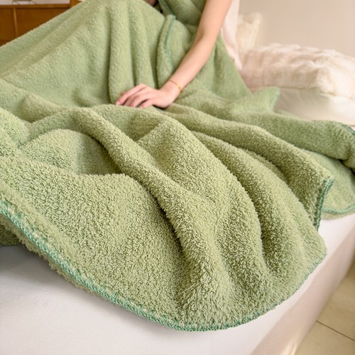 Velvet Blanket Warmful Soft On Sales Multi Size Chinese Blanket For Bed Solid - Picture 40 of 93