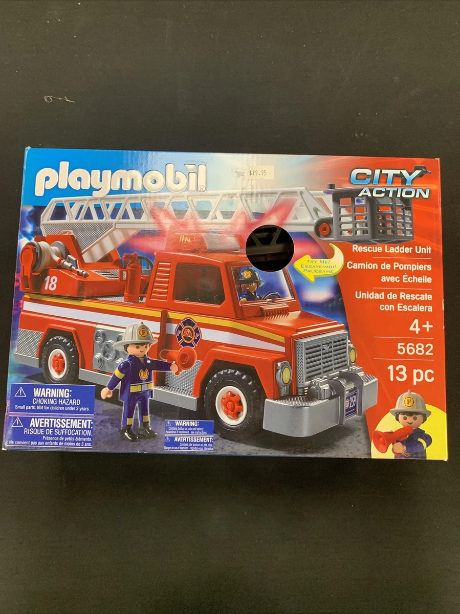 Playmobil ladder unit top with lights and sound