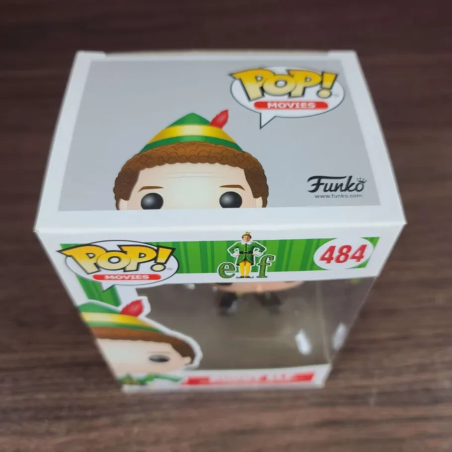 Funko POP Vinyl Elf Movie BUDDY THE ELF w/Maple Syrup #484
