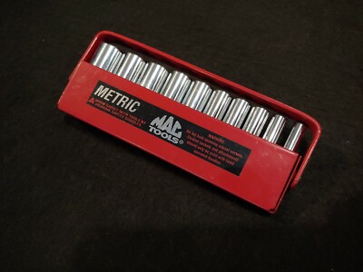 Mac Tools 1/4 Deepsocket Set 5-14mm - METRIC - USA MADE