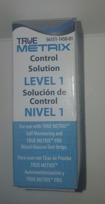 TRUE Metrix Control Solution Level 1 for TRUE Metrix Meter (1 Each)