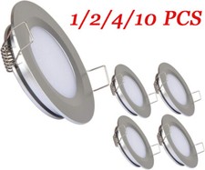 Paquete de 10 Lámparas de Techo LED Empotrables Panel Delgado 6W-15W Ahorro de Energía