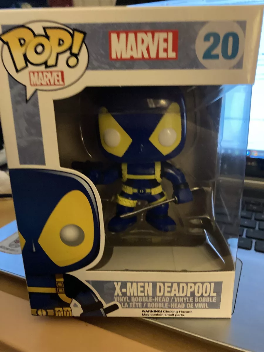 Funko POP Marvel X Men Deadpool 20 Rare Vaulted w Pop Protector FPB5