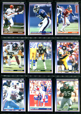 1990 Score Football Rookie And Traded 17 Partial Sets Missing EMMITT SMITH