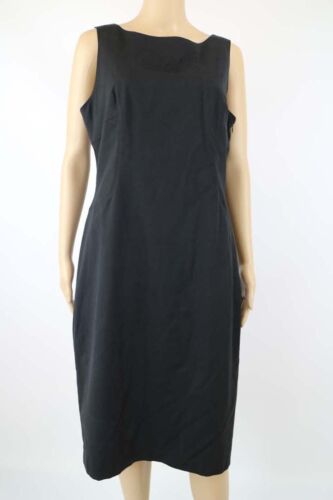 vestito donna MARTA PALMIERI nero cotone AM397 di) - Foto 1 di 3