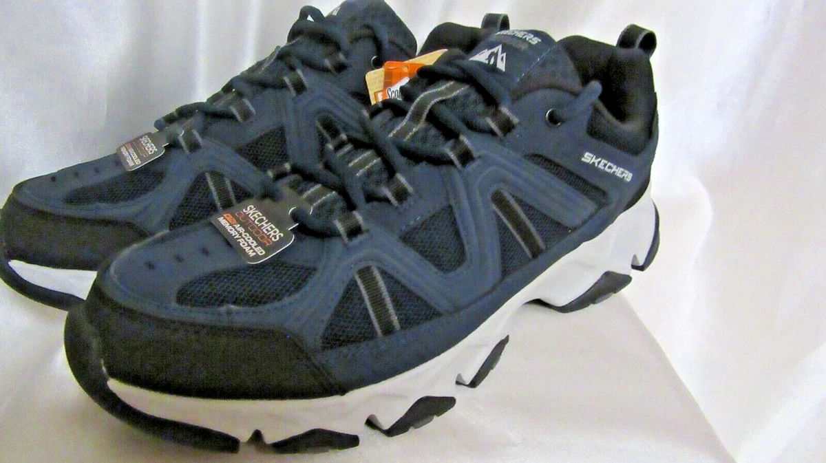 MEN S SKECHERS OUTDOORS CROSSBAR WATER REPELLENT ATHLETIC SNEAKERS SIZE 12M NEW
