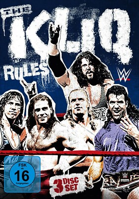 SHAWN MICHAELS - THE KLIQ RULES-REUNION SHOW & DOCUMENTARY 3 DVD NEU 