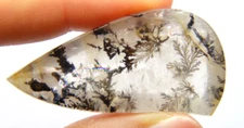 IP-4  Dendrite Quartz 54.33ct 43x21x8mm Free Form, picture stone garden branches