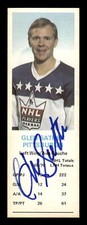 1970-71 Dad's Cookies #NNO Glen Sather HAND SIGNED AUTO