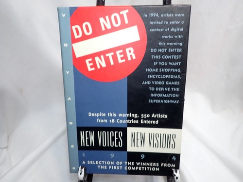 Rare Vintage 1994 New Voices New Visions Interactive Macintosh CDROM Art Artist - Picture 2 of 7