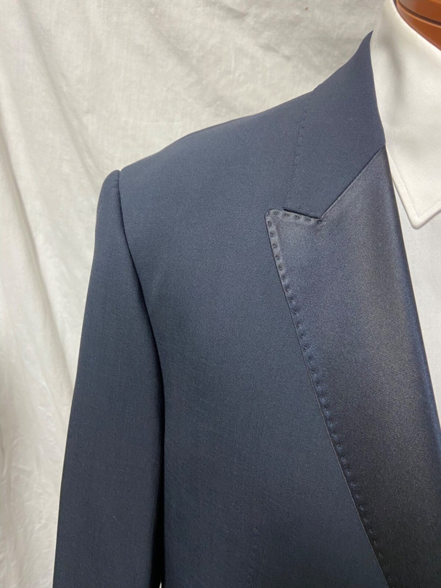 ARMANI COLLEZIONI ダークグレー ニット L Vtg 80s 90s Giorgio Armani Le Collezioni Gray Doublebreasted