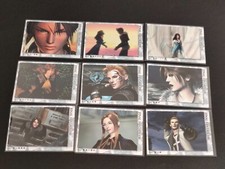 FF8 Card Set Final Fantasy VIII Carddass masters Rinoa Squall 55 56 57 58 eb61