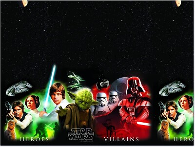 Einzigartiges Star Wars Heroes and Villians Partyzubehör