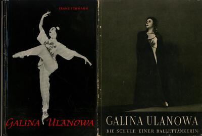 Konvolut 3 Hefte bzw. Bücher über Galina Ulanowa. 1. Galina Ulanowa.,2. Galina U