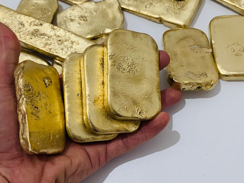 200 Grams Scrap Gold Bar For Gold Recovery Melted Different Computer Coins Pins - Afbeelding 10 van 12