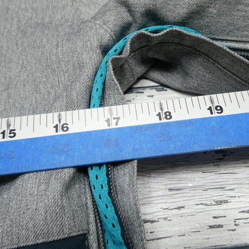 Volcom Snowboarding Jacket Womens Small Blue Gray 1/2 Zip Pullover Softshell - Picture 10 of 11