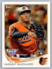 2013 Topps Opening Day #172 Manny Machado (RC)