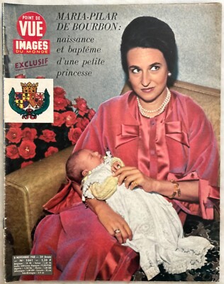ANSICHTSPUNKT Nr. 1061 vom 8. November 1968 Maria-Pilar de Bourbon Taufe Fatima 