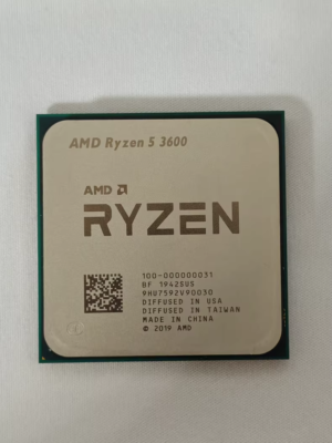 AMD Ryzen 5 3600 R5-3600 6-core CPU Twelve-thread 3.6GHz/32M AM4