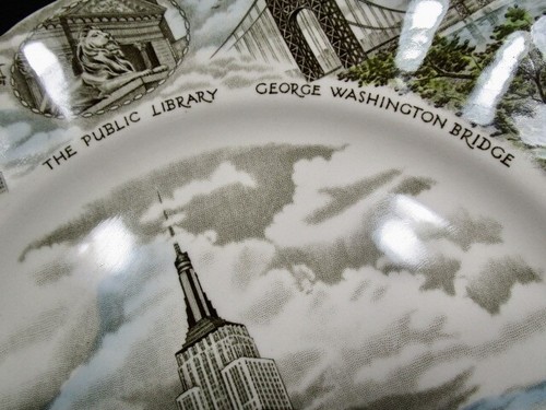 Empire State Building - Johnson Brothers England - 10 1/2" Collector Plate - Picture 4 of 9