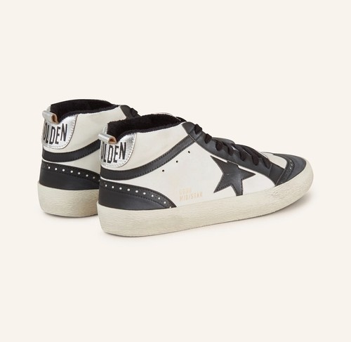 GOLDEN GOOSE: Sneaker, "Mid Star", Gr. 37, Weiß/Schwarz, NP: € 490,- / NEUwertig - Bild 6 von 13