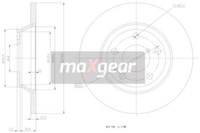 2X Maxgear 19-0765 Bremsscheibe FüR Audi