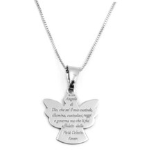 collana Angelo Custode Argento 925