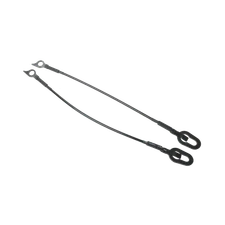 PAIR 94-02 Dodge RAM Pickup Tailgate Cable Tail Gate Lift Support Strap