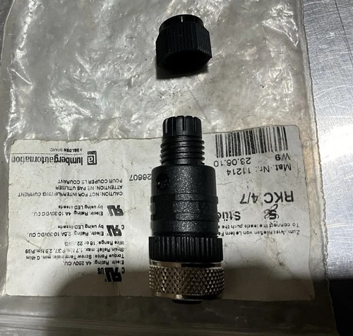 LUMBERG AUTOMATION-RKC 4/7-SENSOR CONNECTOR Nos Surplus Price Per 1 Unit - Picture 5 of 6