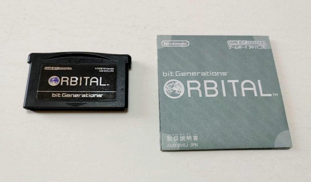 ORBITAL Bit Generations Gameboy Advance Nintendo GBA JAPAN