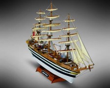 Dusek MiniMamoli MM10 Amerigo Vespucci, wooden model kit, scale 1:350