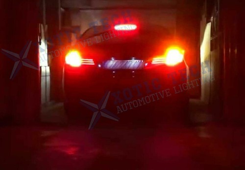3157 3030 30-SMD LED Strobe Flashing Blinking Brake Stop Tail Light Bulbs Lamps - Bild 10 von 12